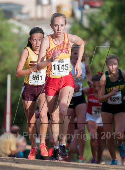 Thumbnail 2 in CIF SS Cross Country Championships (Girls D2) photogallery.