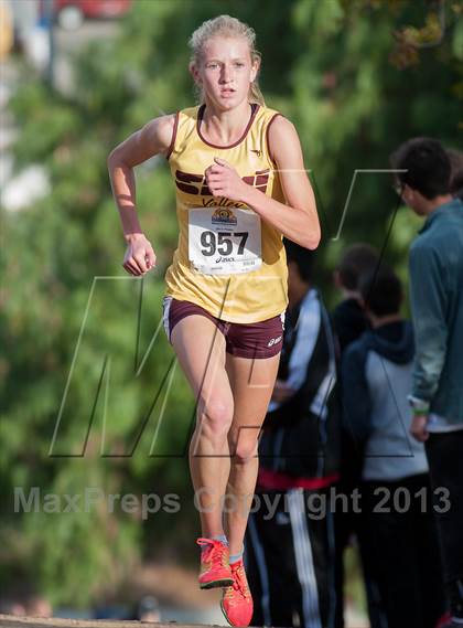 Thumbnail 3 in CIF SS Cross Country Championships (Girls D2) photogallery.