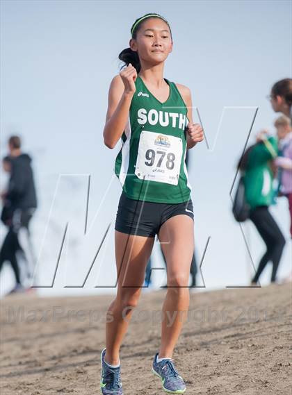 Thumbnail 1 in CIF SS Cross Country Championships (Girls D2) photogallery.