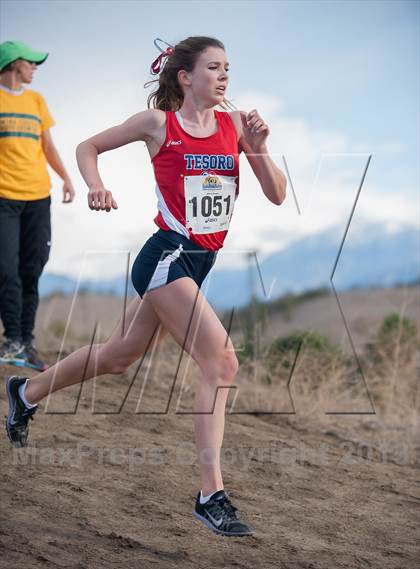 Thumbnail 3 in CIF SS Cross Country Championships (Girls D2) photogallery.