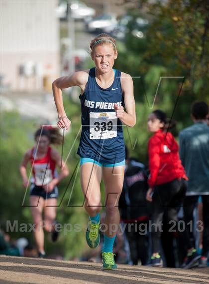 Thumbnail 1 in CIF SS Cross Country Championships (Girls D2) photogallery.