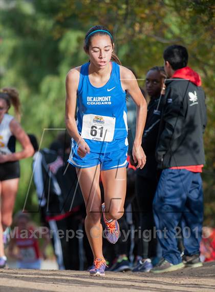 Thumbnail 3 in CIF SS Cross Country Championships (Girls D2) photogallery.