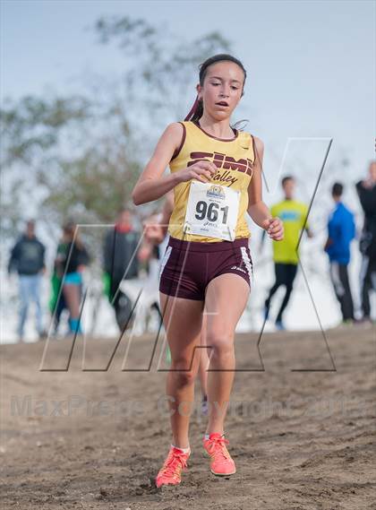 Thumbnail 3 in CIF SS Cross Country Championships (Girls D2) photogallery.