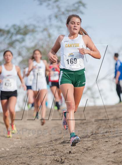 Thumbnail 1 in CIF SS Cross Country Championships (Girls D2) photogallery.