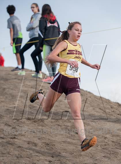 Thumbnail 3 in CIF SS Cross Country Championships (Girls D2) photogallery.