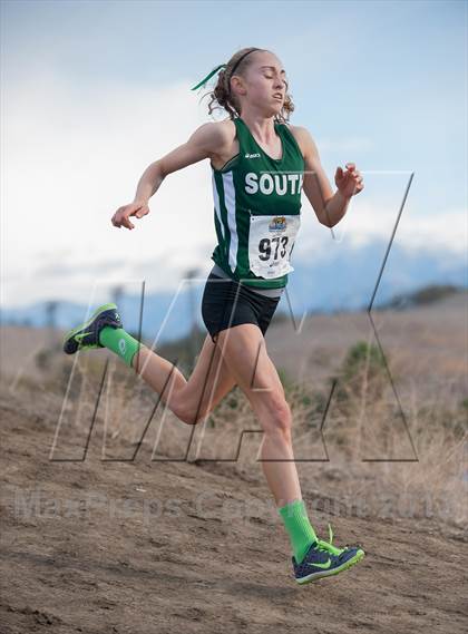 Thumbnail 3 in CIF SS Cross Country Championships (Girls D2) photogallery.