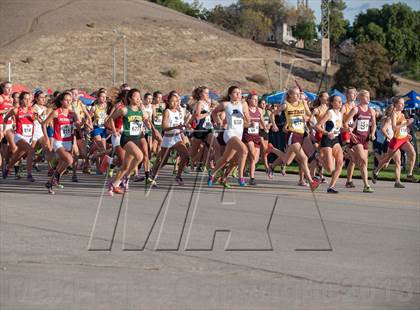 Thumbnail 1 in CIF SS Cross Country Championships (Girls D2) photogallery.