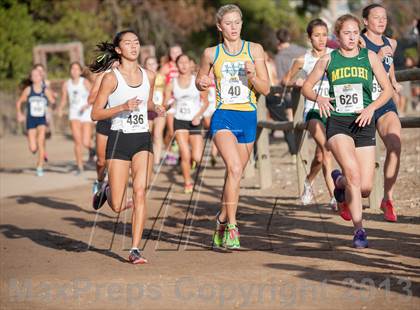 Thumbnail 3 in CIF SS Cross Country Championships (Girls D2) photogallery.
