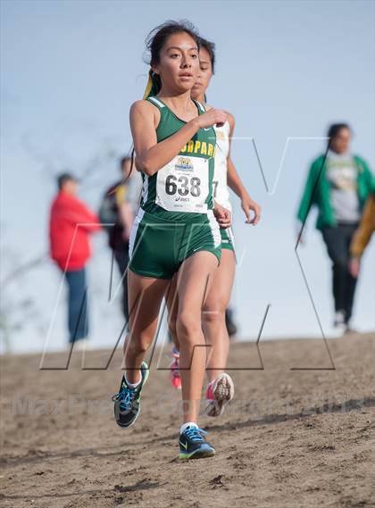 Thumbnail 2 in CIF SS Cross Country Championships (Girls D2) photogallery.