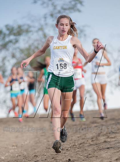 Thumbnail 2 in CIF SS Cross Country Championships (Girls D2) photogallery.