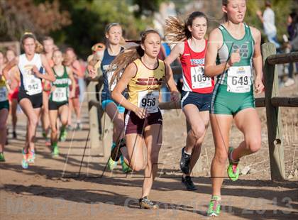 Thumbnail 1 in CIF SS Cross Country Championships (Girls D2) photogallery.