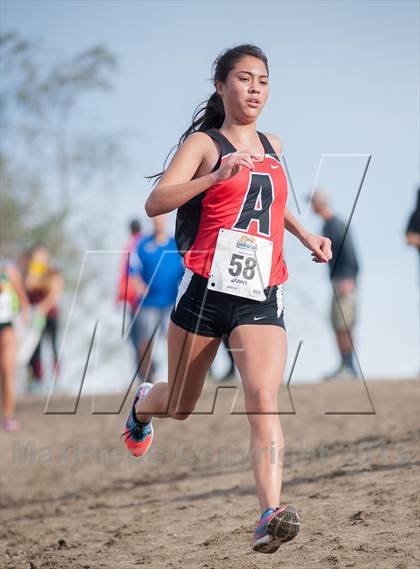 Thumbnail 2 in CIF SS Cross Country Championships (Girls D2) photogallery.