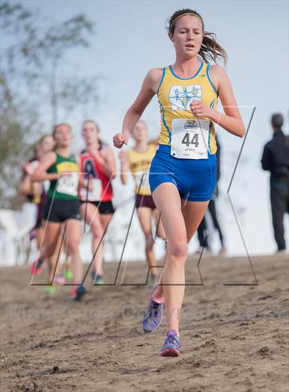 Thumbnail 1 in CIF SS Cross Country Championships (Girls D2) photogallery.