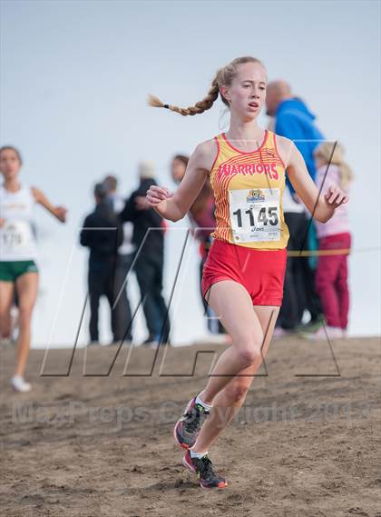 Thumbnail 2 in CIF SS Cross Country Championships (Girls D2) photogallery.