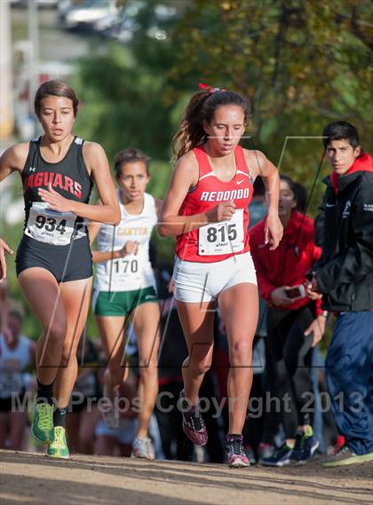 Thumbnail 3 in CIF SS Cross Country Championships (Girls D2) photogallery.