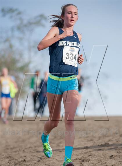 Thumbnail 1 in CIF SS Cross Country Championships (Girls D2) photogallery.