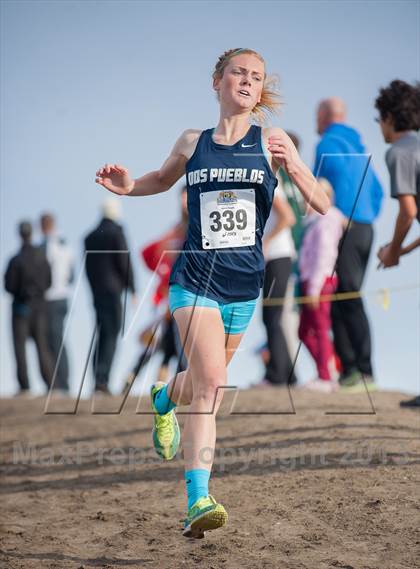 Thumbnail 1 in CIF SS Cross Country Championships (Girls D2) photogallery.