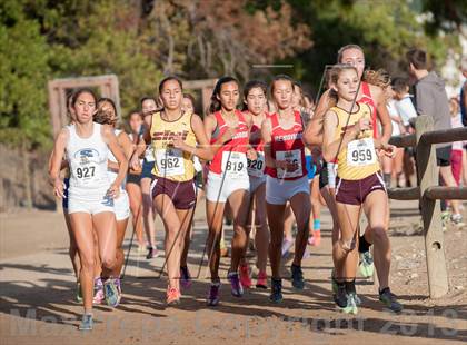 Thumbnail 1 in CIF SS Cross Country Championships (Girls D2) photogallery.