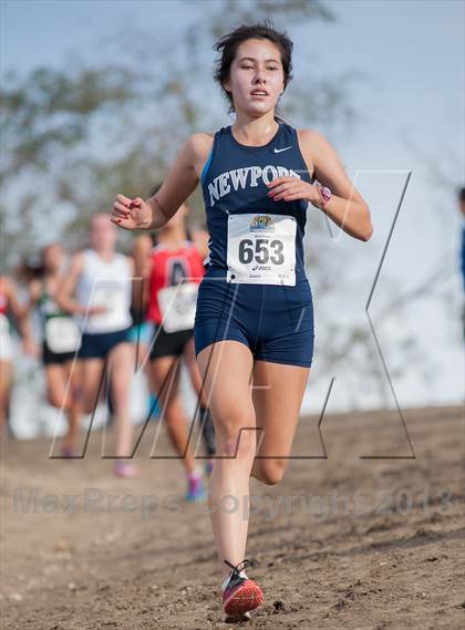 Thumbnail 1 in CIF SS Cross Country Championships (Girls D2) photogallery.