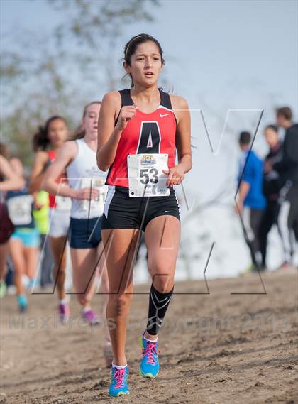 Thumbnail 2 in CIF SS Cross Country Championships (Girls D2) photogallery.