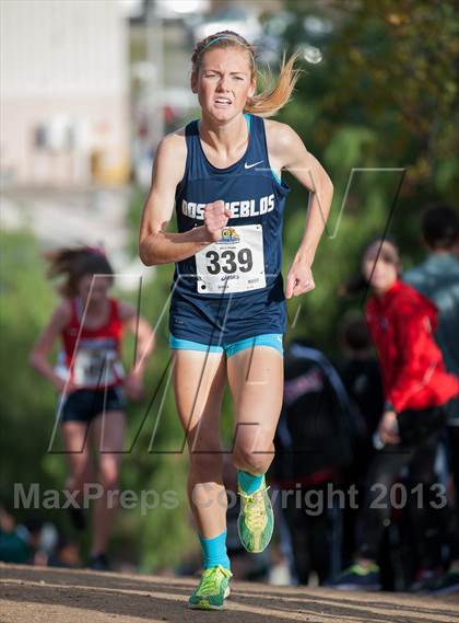 Thumbnail 2 in CIF SS Cross Country Championships (Girls D2) photogallery.