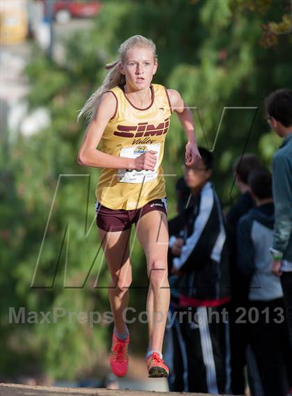 Thumbnail 2 in CIF SS Cross Country Championships (Girls D2) photogallery.
