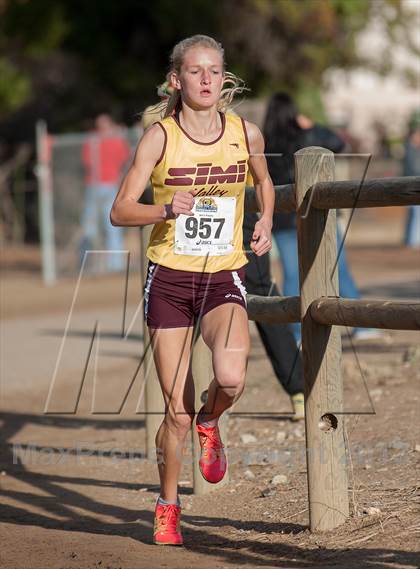Thumbnail 3 in CIF SS Cross Country Championships (Girls D2) photogallery.