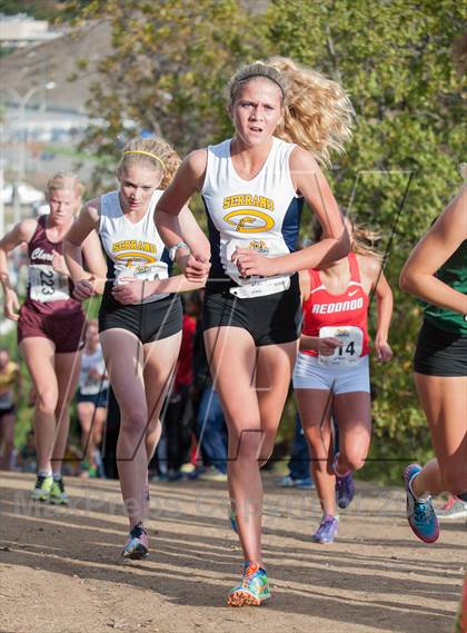Thumbnail 3 in CIF SS Cross Country Championships (Girls D2) photogallery.