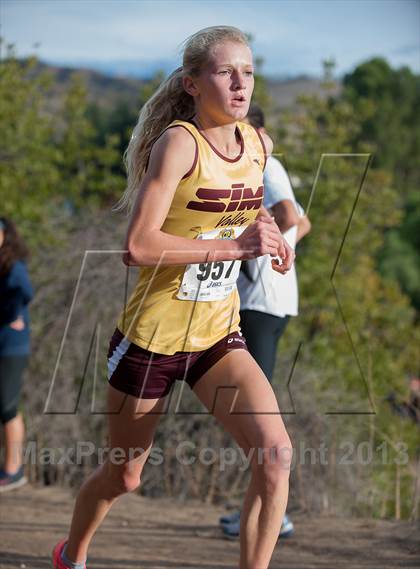 Thumbnail 1 in CIF SS Cross Country Championships (Girls D2) photogallery.