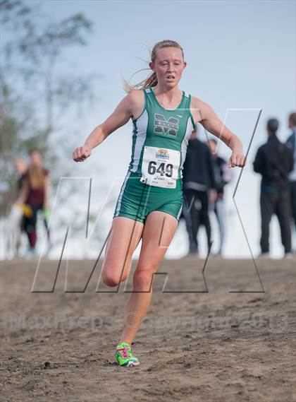 Thumbnail 1 in CIF SS Cross Country Championships (Girls D2) photogallery.