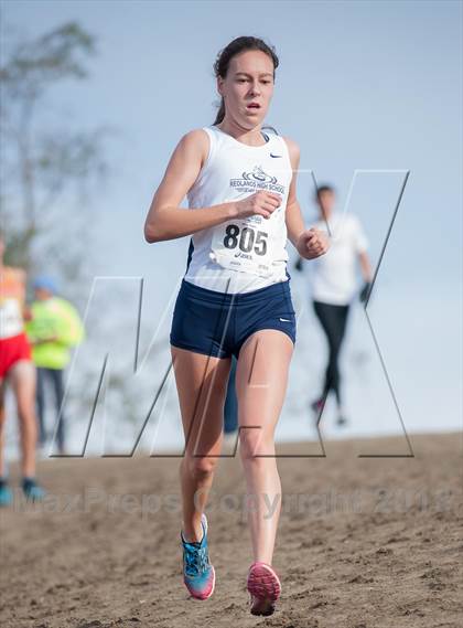 Thumbnail 1 in CIF SS Cross Country Championships (Girls D2) photogallery.