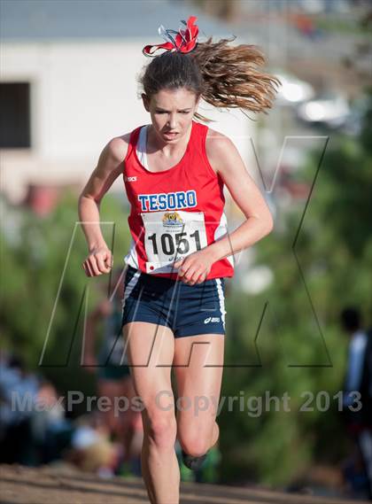 Thumbnail 1 in CIF SS Cross Country Championships (Girls D2) photogallery.