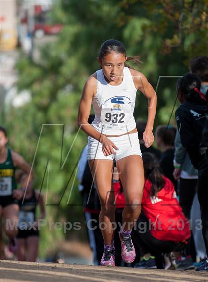 Thumbnail 2 in CIF SS Cross Country Championships (Girls D2) photogallery.