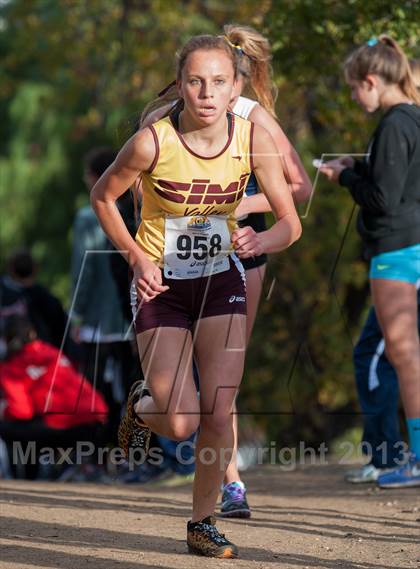 Thumbnail 2 in CIF SS Cross Country Championships (Girls D2) photogallery.