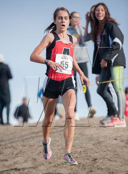 Thumbnail 3 in CIF SS Cross Country Championships (Girls D2) photogallery.
