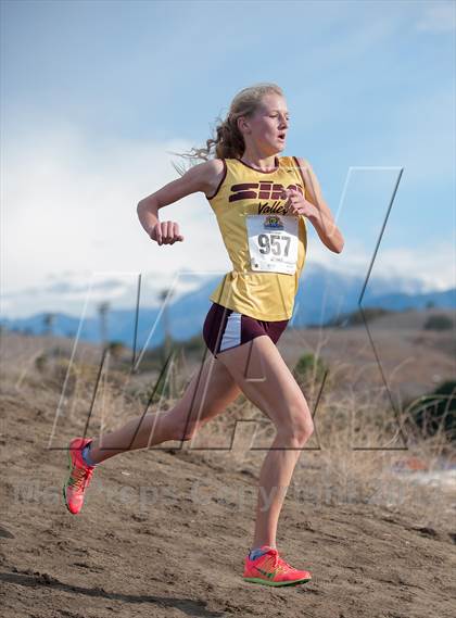 Thumbnail 3 in CIF SS Cross Country Championships (Girls D2) photogallery.