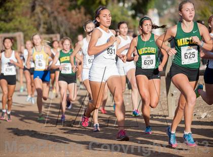 Thumbnail 2 in CIF SS Cross Country Championships (Girls D2) photogallery.
