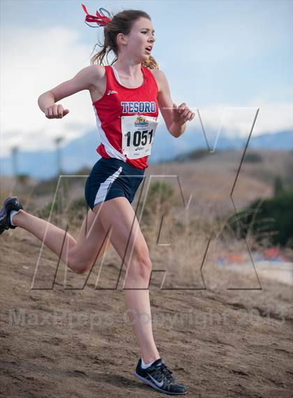 Thumbnail 1 in CIF SS Cross Country Championships (Girls D2) photogallery.