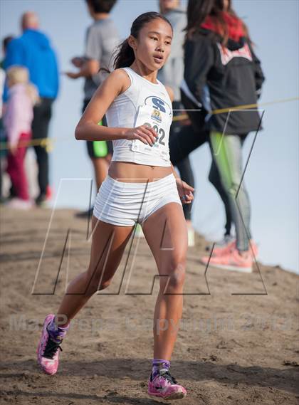 Thumbnail 1 in CIF SS Cross Country Championships (Girls D2) photogallery.