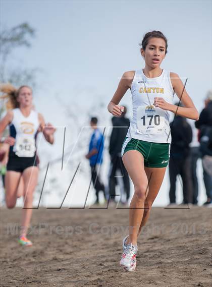 Thumbnail 3 in CIF SS Cross Country Championships (Girls D2) photogallery.