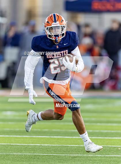 Thumbnail 1 in Breese Central @ Rochester (IHSA 4A Quarterfinal) photogallery.
