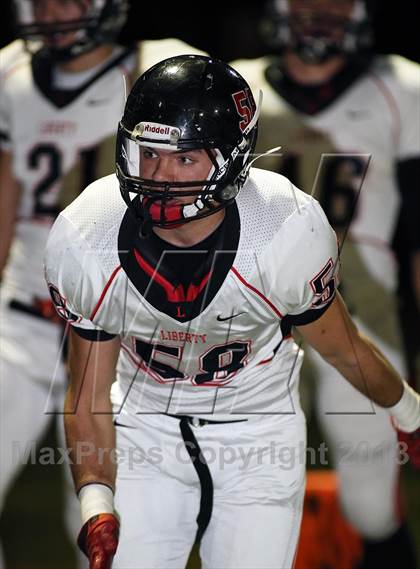 Thumbnail 1 in Liberty @ Salpointe Catholic (AIA D2 Quarterfinal) photogallery.