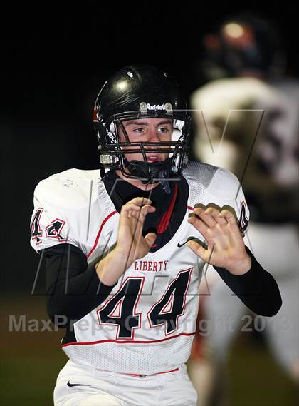 Thumbnail 2 in Liberty @ Salpointe Catholic (AIA D2 Quarterfinal) photogallery.