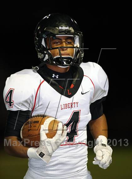 Thumbnail 3 in Liberty @ Salpointe Catholic (AIA D2 Quarterfinal) photogallery.