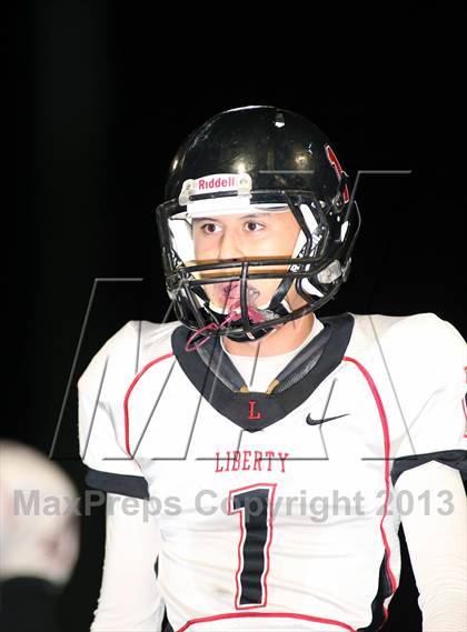 Thumbnail 3 in Liberty @ Salpointe Catholic (AIA D2 Quarterfinal) photogallery.