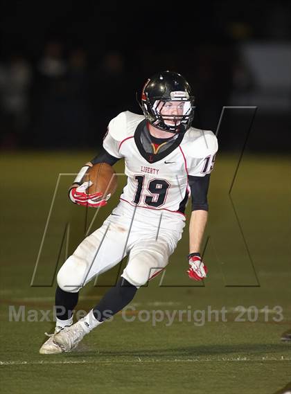 Thumbnail 1 in Liberty @ Salpointe Catholic (AIA D2 Quarterfinal) photogallery.