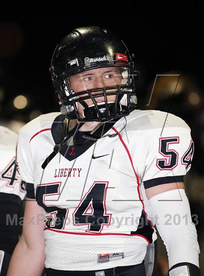 Thumbnail 2 in Liberty @ Salpointe Catholic (AIA D2 Quarterfinal) photogallery.