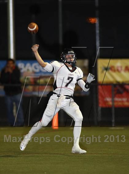 Thumbnail 1 in Liberty @ Salpointe Catholic (AIA D2 Quarterfinal) photogallery.
