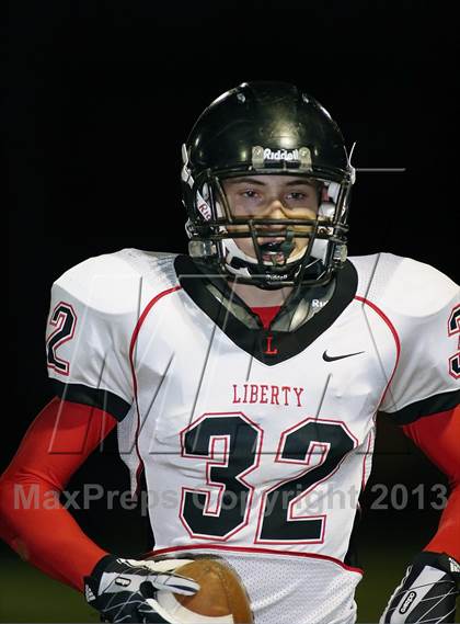 Thumbnail 2 in Liberty @ Salpointe Catholic (AIA D2 Quarterfinal) photogallery.