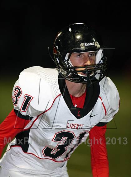 Thumbnail 3 in Liberty @ Salpointe Catholic (AIA D2 Quarterfinal) photogallery.